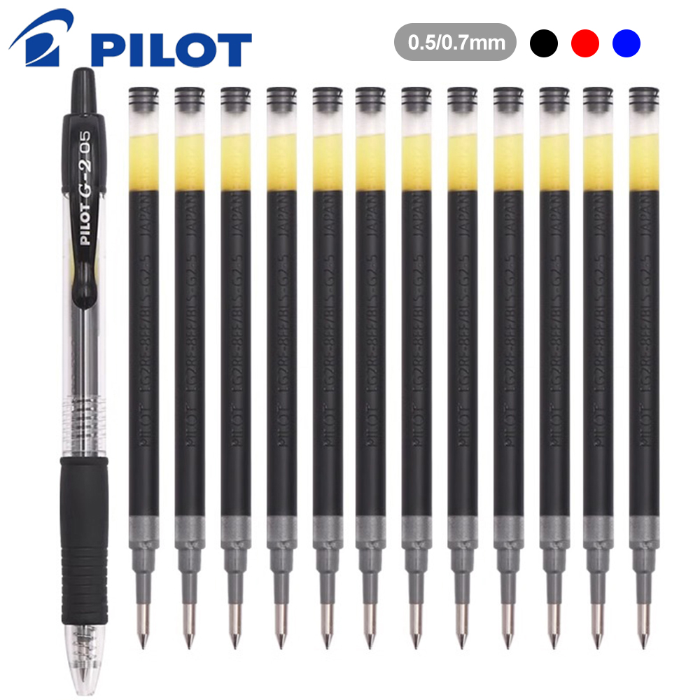 Pilot Pen G2 - 1 + 12 pçs conjunto japão