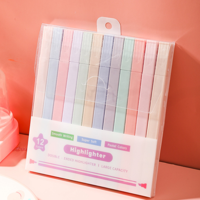 Stabilo Marker Boss - 12 Pçs/set Canetas Marcadoras de Ponta