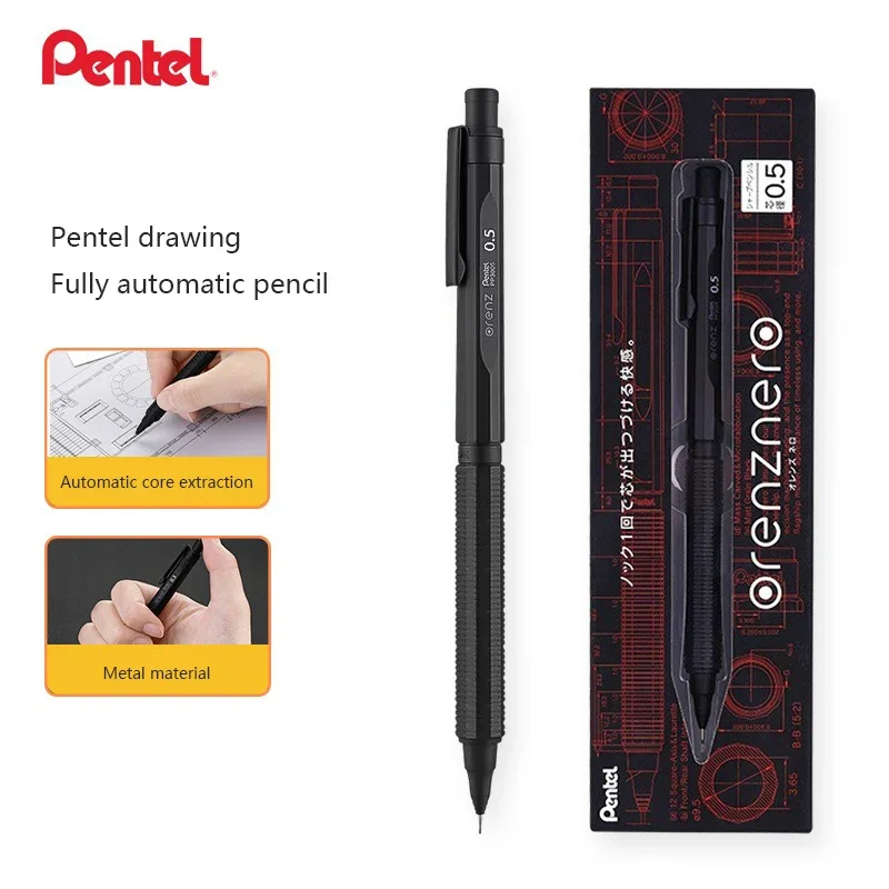 Pentel Pen Energel - Japão pentel orenznero lápis mecânico 0.2/0.3/0.5mm
