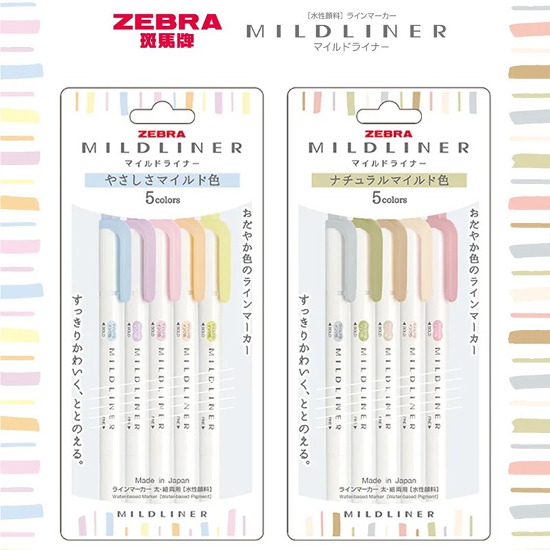 Stabilo Marker Boss - 5/10 pçs zebra marcador caneta marcadores