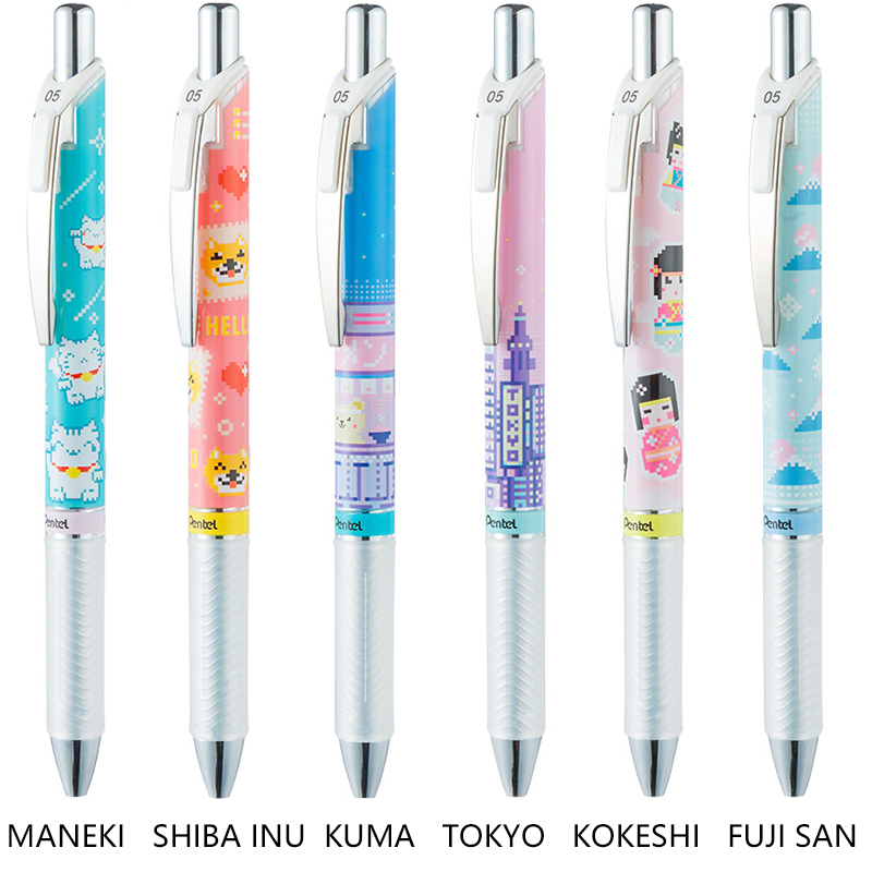 Pentel Pen Energel - 3 pçs/lote Mestre Da Vida Pentel