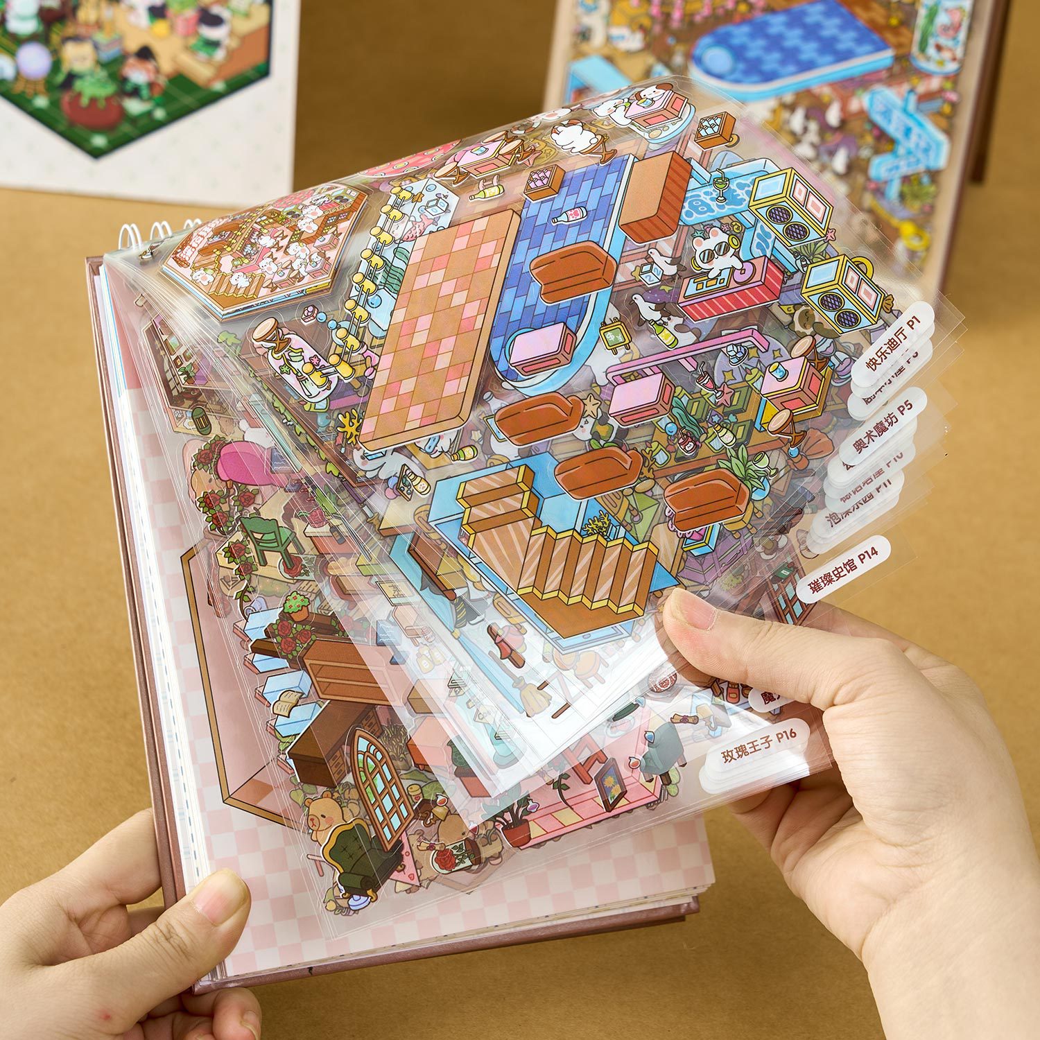 Livro de Adesivos de Cenário M - Glitter Vinyl Roll avaliação e preço