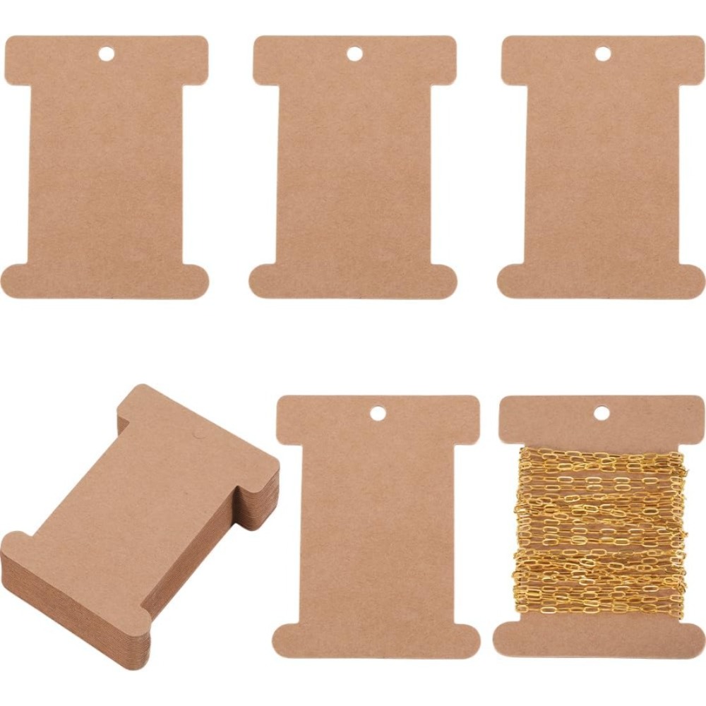 50 pçs carretel de papelão em  - Organza Ribbon Spool avaliação e preço