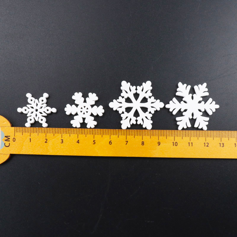 Floco de nece de natal natural - Christmas Craft Embellishment avaliação e preço