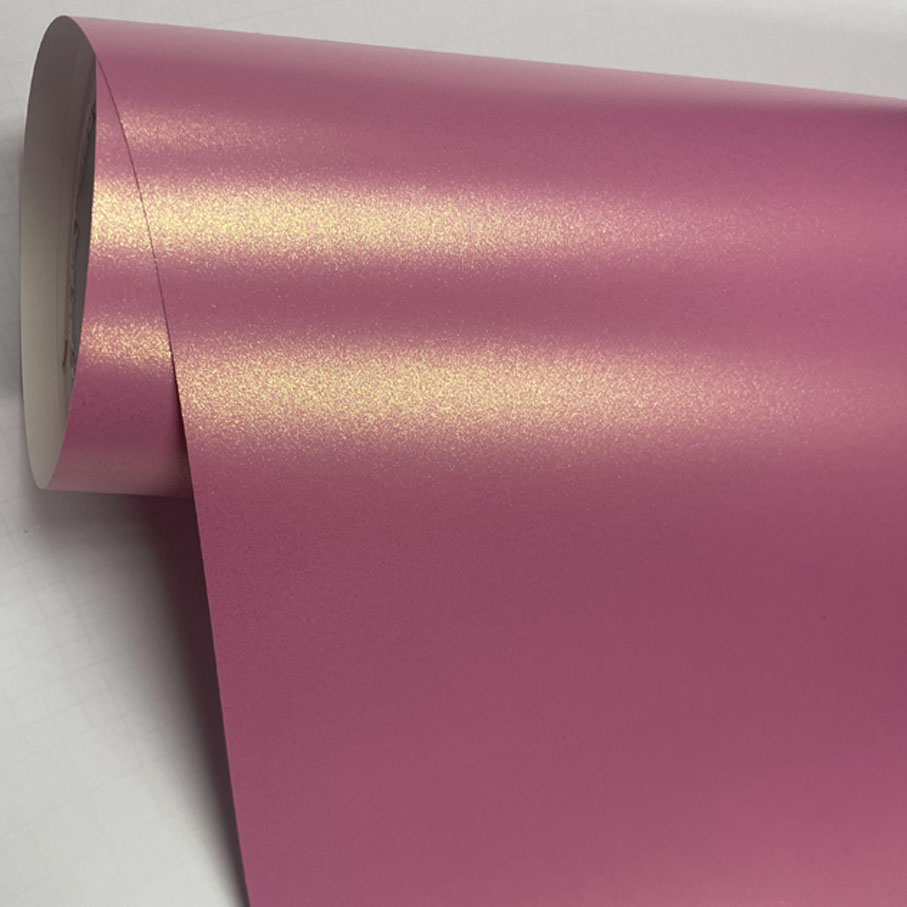 Envoltório de vinil rosa com g - Glitter Vinyl Roll avaliação e preço
