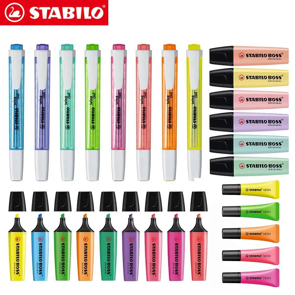 Conjunto de marcadores marcado - Stabilo Marker Boss avaliação e preço