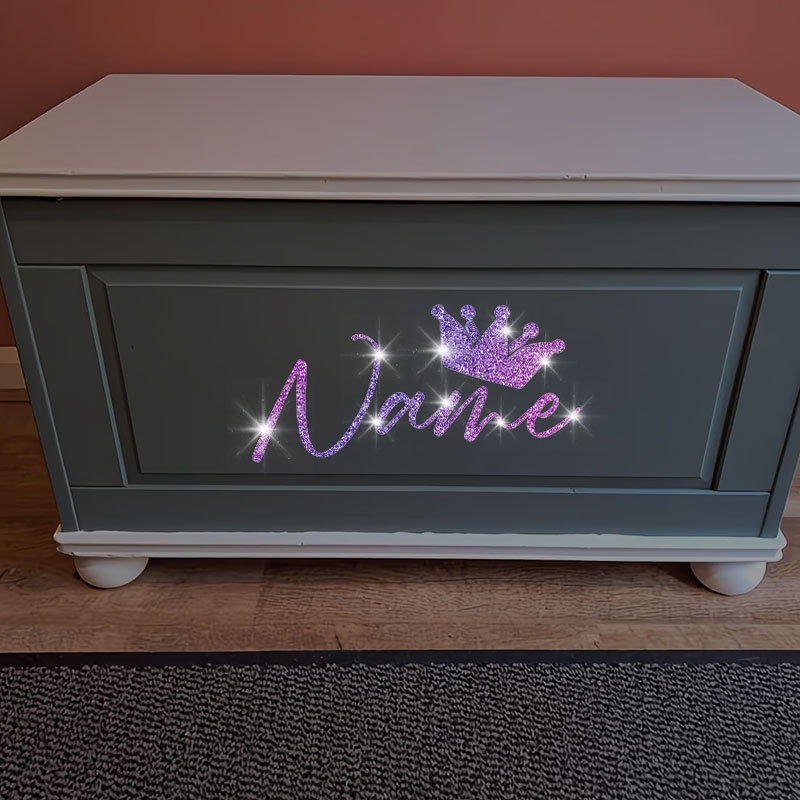 1PC Adesivos Personalizados de - Glitter Vinyl Roll avaliação e preço