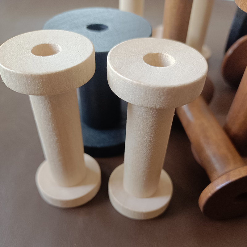 Carretéis de madeira natural v - Organza Ribbon Spool avaliação e preço