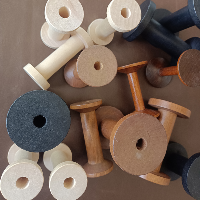 Carretéis de madeira natural v - Organza Ribbon Spool avaliação e preço