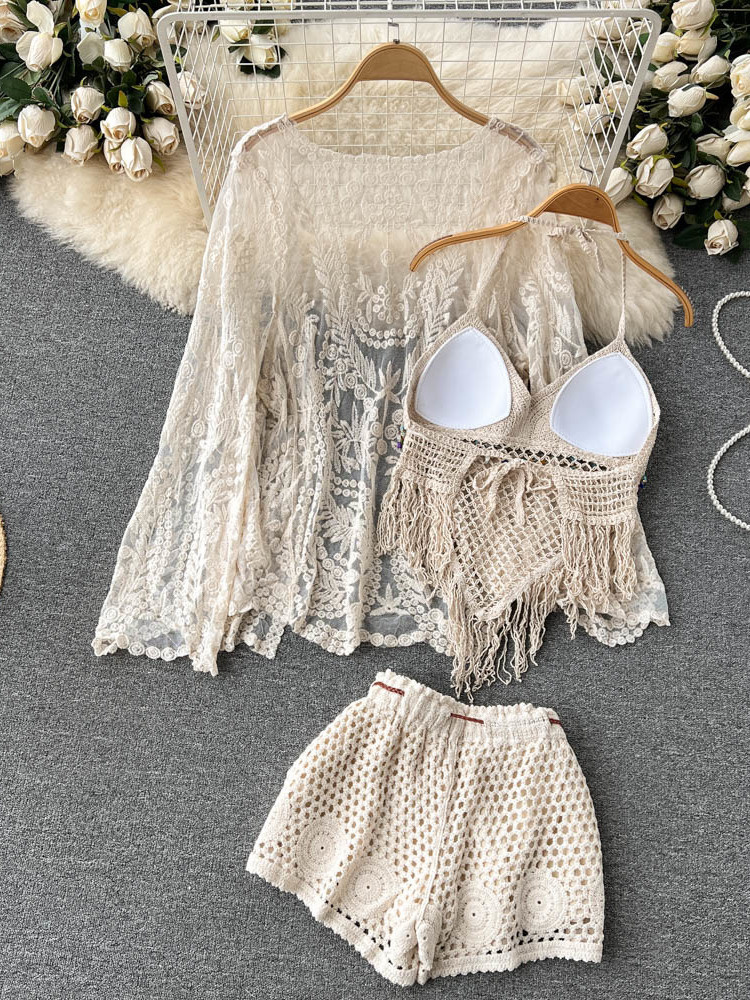 Conjunto de Verão Novo para Mu - Tassel Fringe Trim avaliação e preço