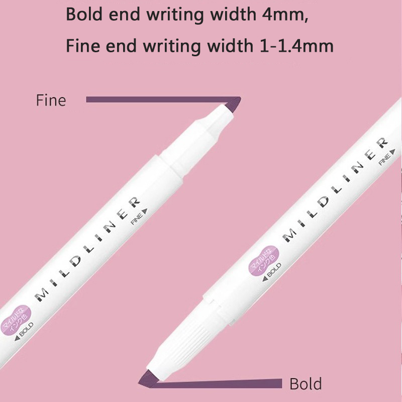Novos marcadores iluminadores  - Zebra Pen Mildliner avaliação e preço