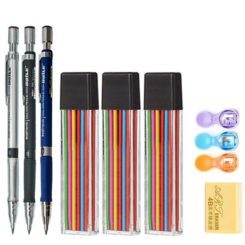 Conjunto de Lápis Mecânico de  - Staedtler Pencil Lumocolor avaliação e preço