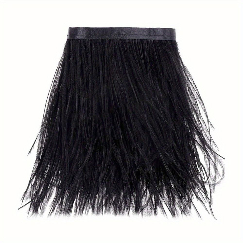 1m 8-10cm penas de avestruz pr - Feather Trim Marabou avaliação e preço