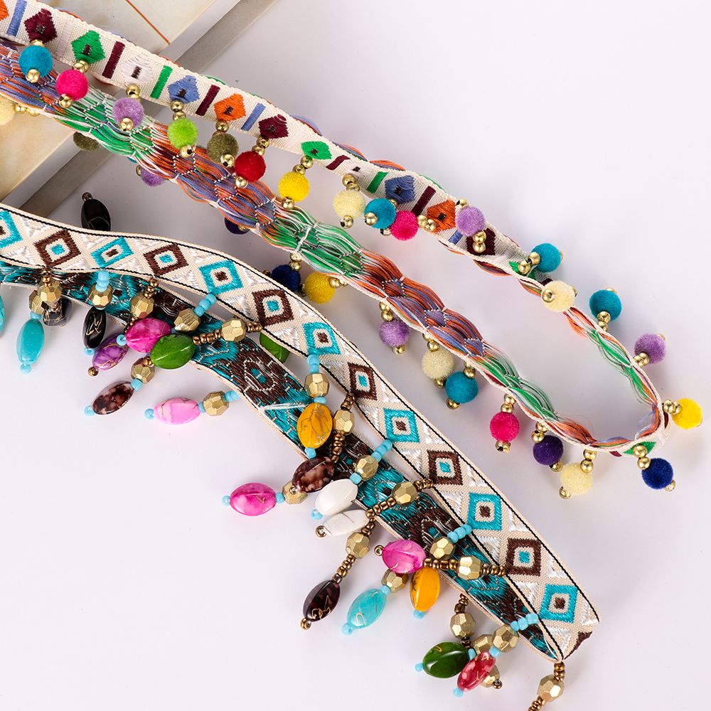 Bohemia Tassel Lace Trim Ribbo - Tassel Fringe Trim avaliação e preço