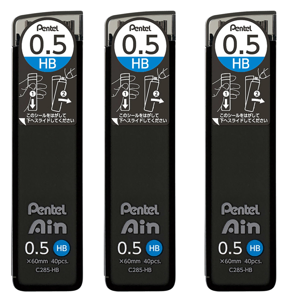 Pacote de 3 - Conjunto de mina - Pentel Pen Energel avaliação e preço