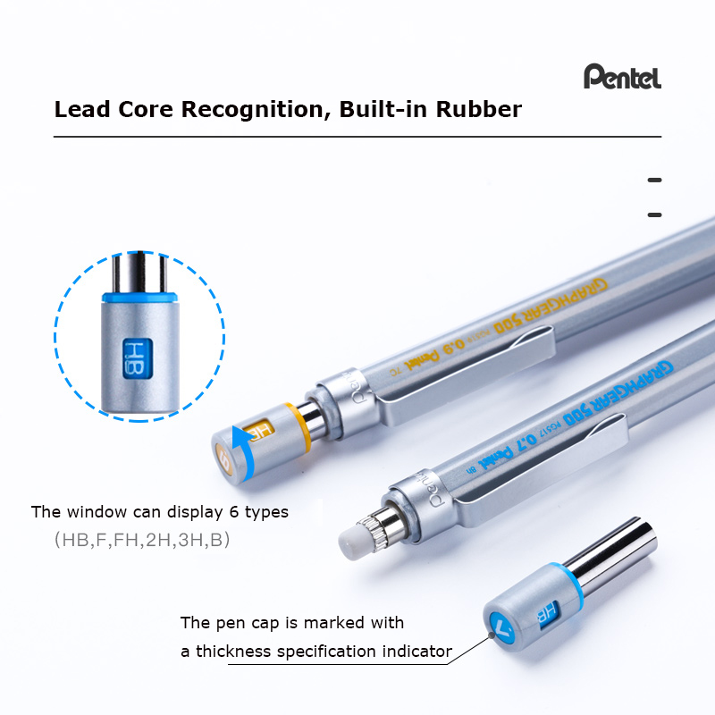 Pentel lápis mecânico graphgea - Pentel Pen Energel avaliação e preço