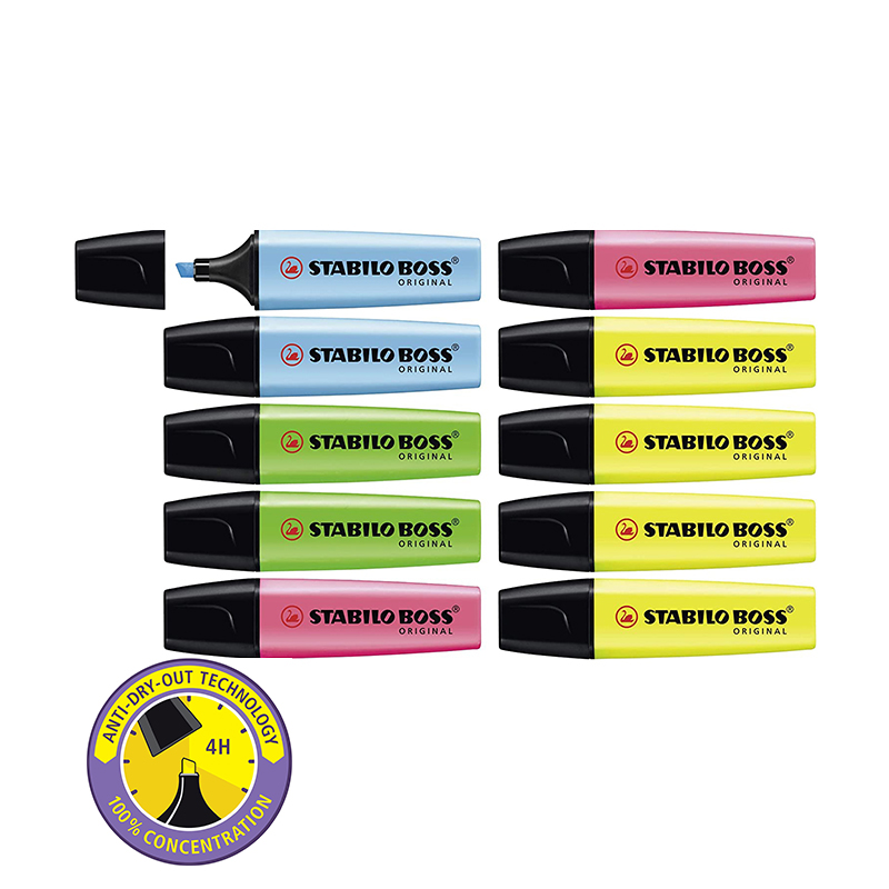 STABILO Highlighter BOSS ORIGI - Stabilo Marker Boss avaliação e preço