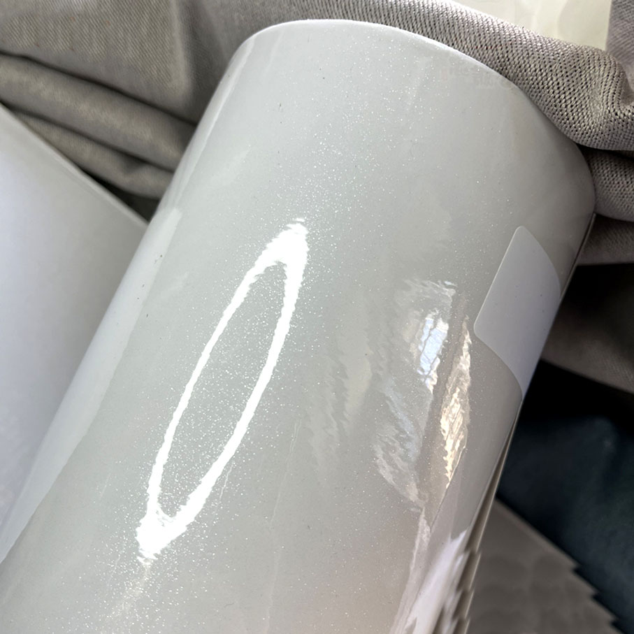 Filme Vinílico Adesivo de 50cm - Glitter Vinyl Roll avaliação e preço