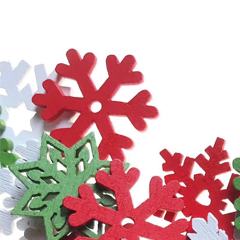 50 Peças de Fatias de Madeira  - Christmas Craft Embellishment avaliação e preço