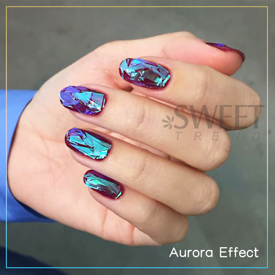 Filme holográfico aurora, 8 pe - Glitter Vinyl Roll avaliação e preço