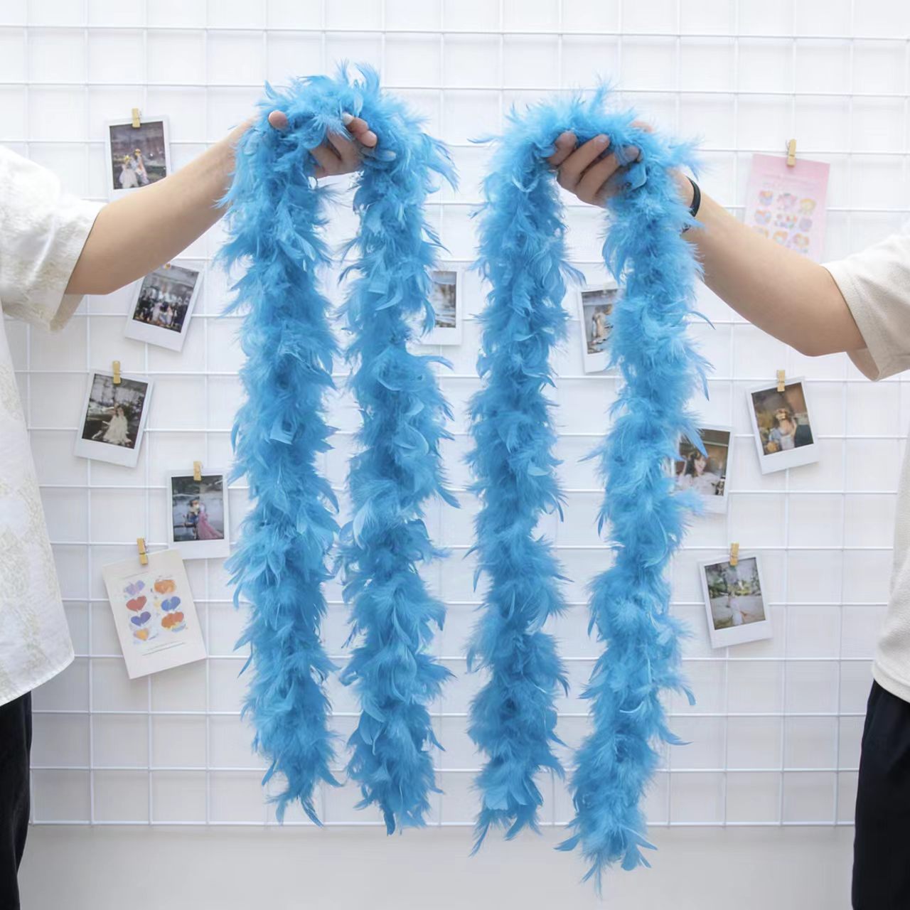 Boa de Penas de Marabu Turcas  - Feather Trim Marabou avaliação e preço