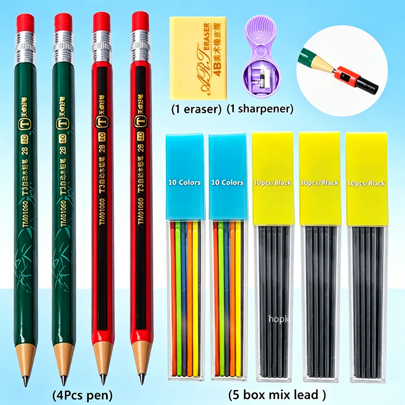 Conjunto de Lápis Mecânicos 2B - Staedtler Pencil Lumocolor avaliação e preço