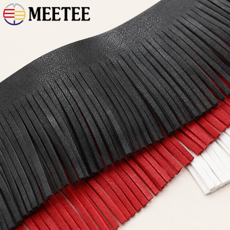 Fita de Franjas de Couro Sinté - Fringe Ribbon Sewing avaliação e preço