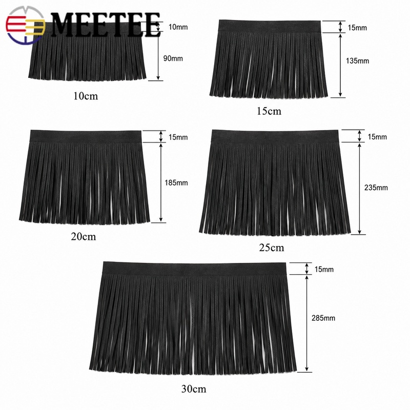 Fita de Franjas de Couro Sinté - Fringe Ribbon Sewing avaliação e preço